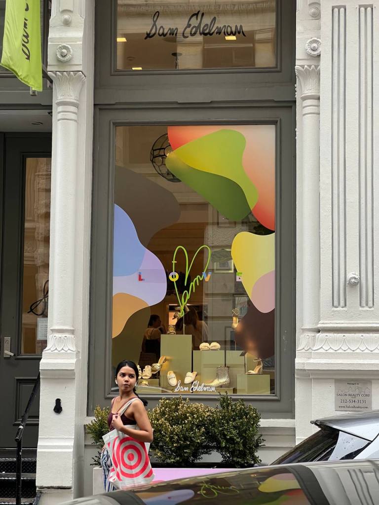 graphics on the window decals nyc