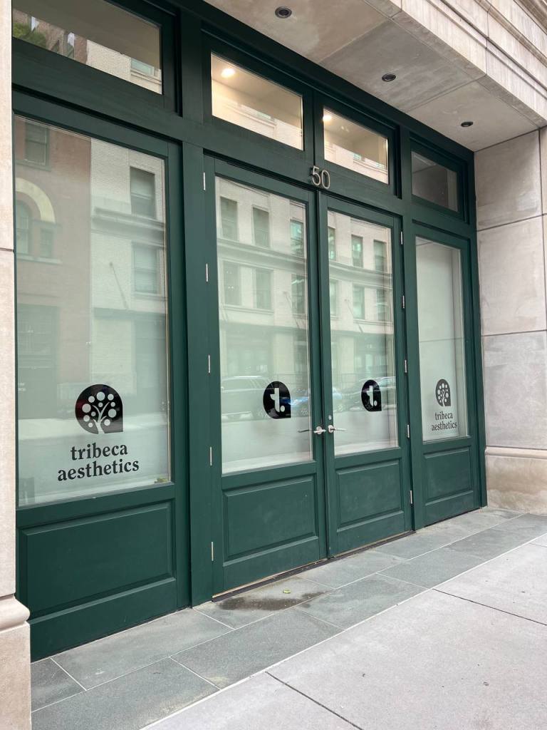 tribeca aesthetics custom window decals ny